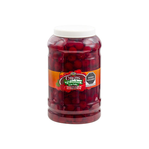 Cerezas Rojas en Almíbar con Tallo Vermex®