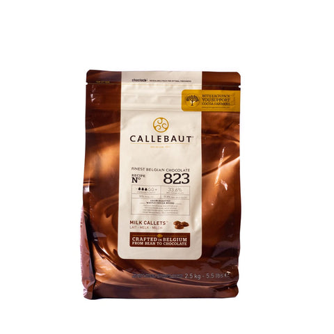 Milk callets callebaut leche bolsa