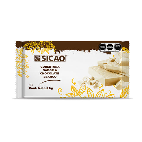 Sicao® Marqueta Sabor Chocolate Blanco - 5kg / 15kg