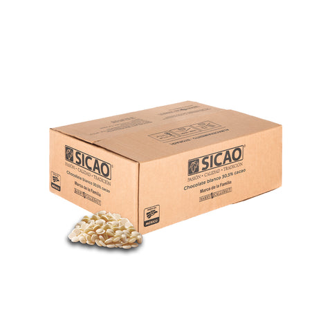 Sicao® Wafer Chocolate Blanco 32% Granel - 1kg / 10kg