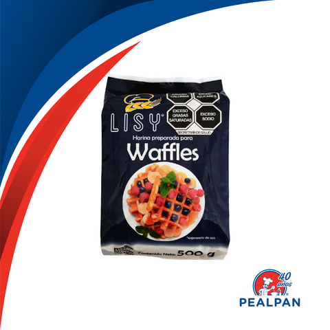 Mix Harina para Waffles LISY 500 g
