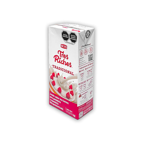 Jarabe Rich's® Tres Riches UHT 1kg / 12kg