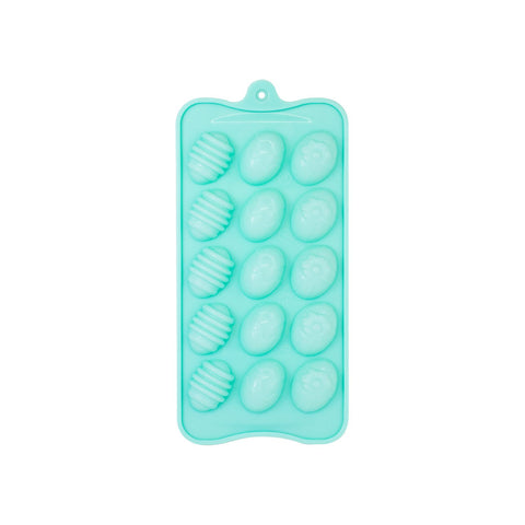 Molde De Silicón Huevos De Pascua 15 Cavidades