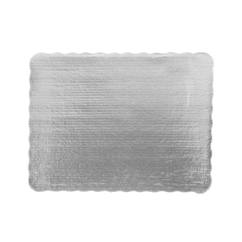 Cartón plateado 1/2 plancha 35x47 cm. Pasteloso