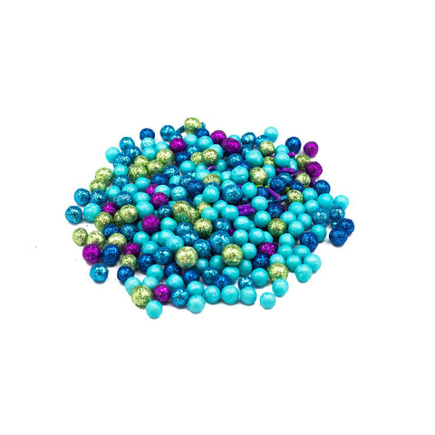 Perla mediana diamantada varios colores