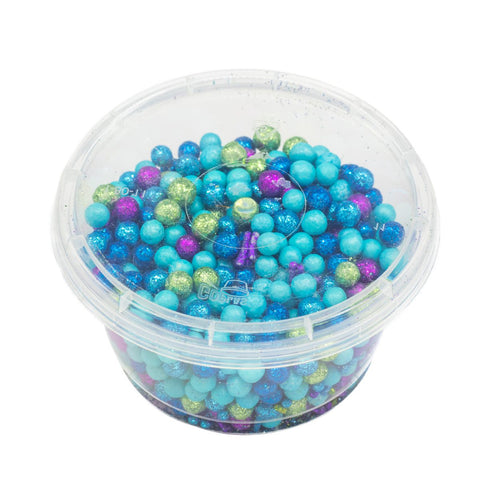 Perla mediana diamantada varios colores
