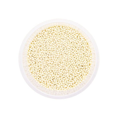 Perla baby diamantada blanca