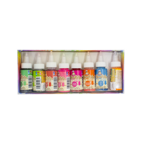 Kit 8 colores liposolubles