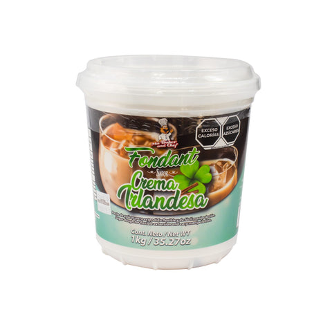 Fondant crema irlandesa Ma Baker