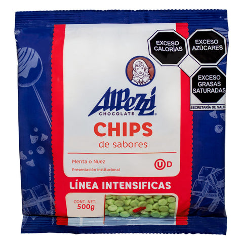 Chips Sabor Menta Alpezzi® - 500g / 10kg
