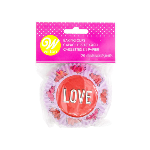 Capacillo Estandar Estampado Love 75 Piezas.