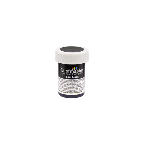 Colorante en gel coal black 1 Oz.