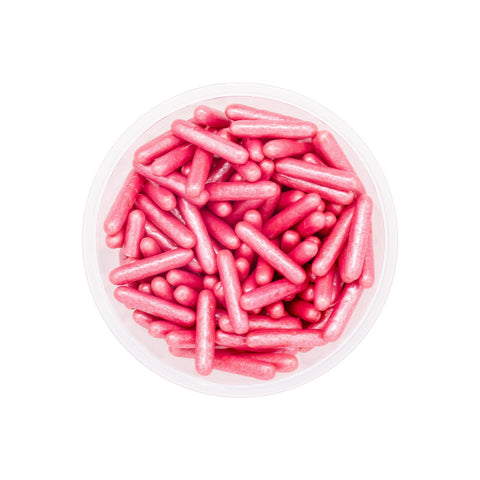 Sprinkles bastones color rosa 2 cm