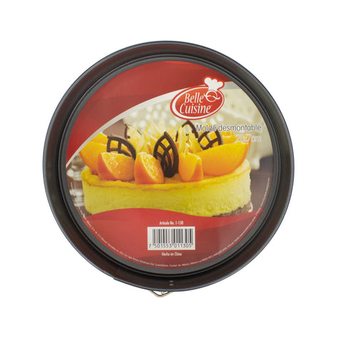 Molde AA desmontable redondo 27x6 cm.