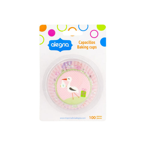 Capacillos Baking Cup Bebé 100 Piezas.