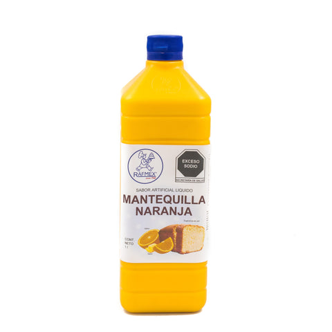 Saborizante mantequilla naranja Rafmex