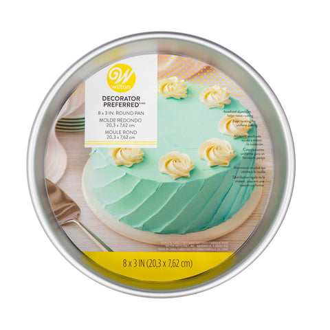 Molde redondo 8x3 pulgadas Wilton
