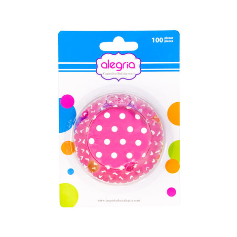 Capacillo Standard Polka Dot Fucsia