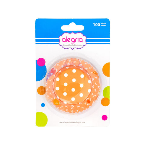 Capacillo Standard Polka Dot Naranja