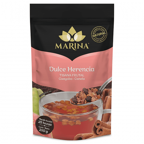 Tisana frutal sabor guayaba-canela marina bolsa