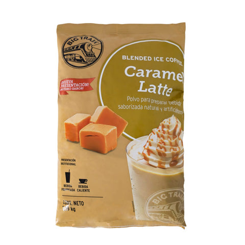 Big Train Polvo Frappe Caramel Latte 1.59 Kg.