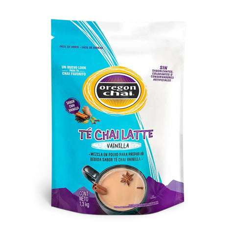 Oregon Chai® Té Chai Latte Sabor Vainilla