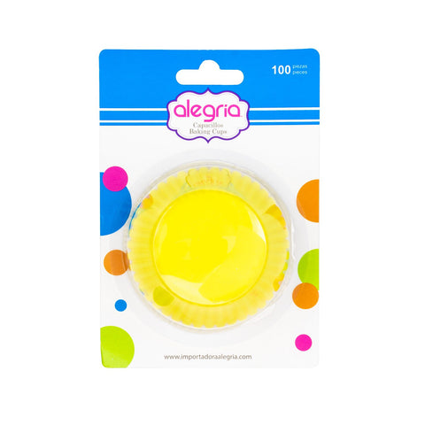 Capacillo Standard Amarillo 100 Piezas.