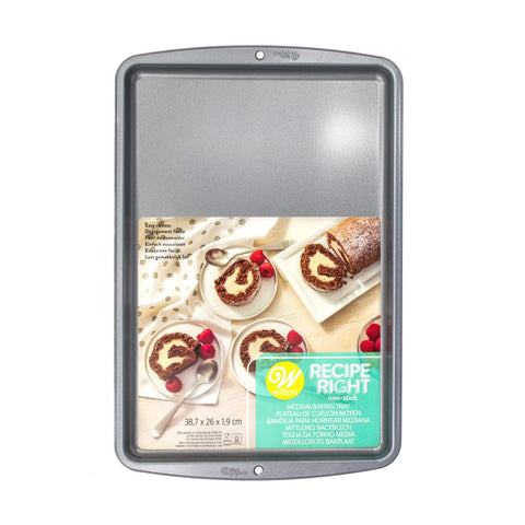 Charola Para Galleta 15 1/4X10 1/4X3/4 Antiadherente.