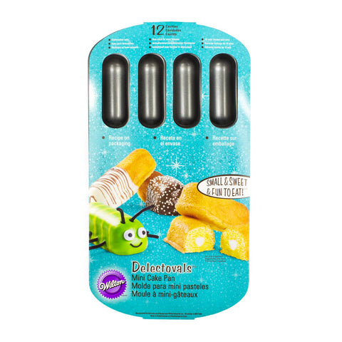Molde Mini Pasteles 12 Cavidades Antiadherente