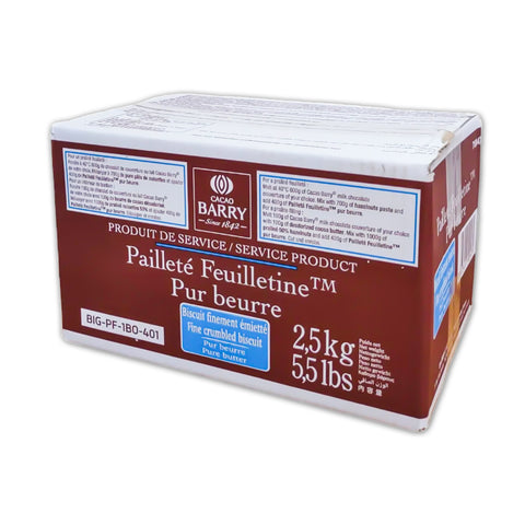 Galleta fina Pailleté Feuilleton Bolsa