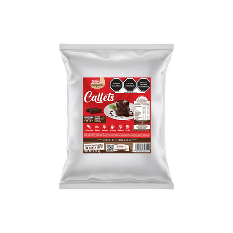 Nestlé® Chocolate para Repostería Callets® Semiamargo