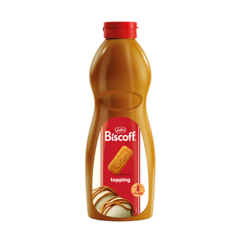 Salsa Topping de Galleta Caramelizada Lotus Biscoff® – Botella de 1 kg
