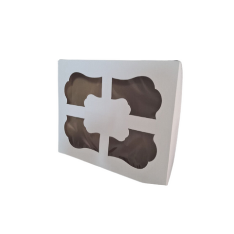 Caja para Rosca Blanca con Ventana Mediana