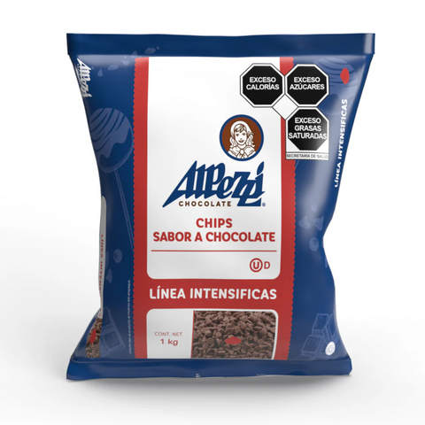 Chips Sabor Chocolate con Leche Alpezzi® - 1kg / 10kg
