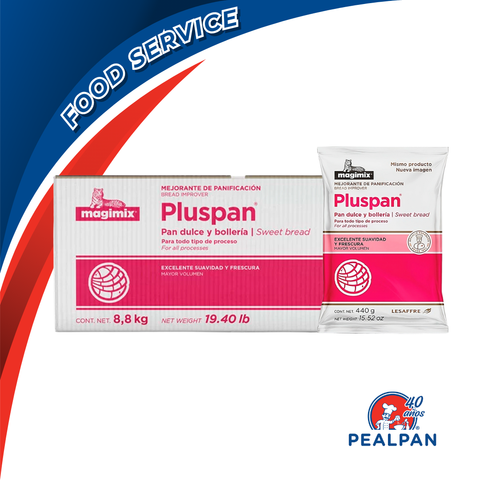 Pluspan® Mejorante para Pan Dulce y Bollería - 440gr / 8.8kg