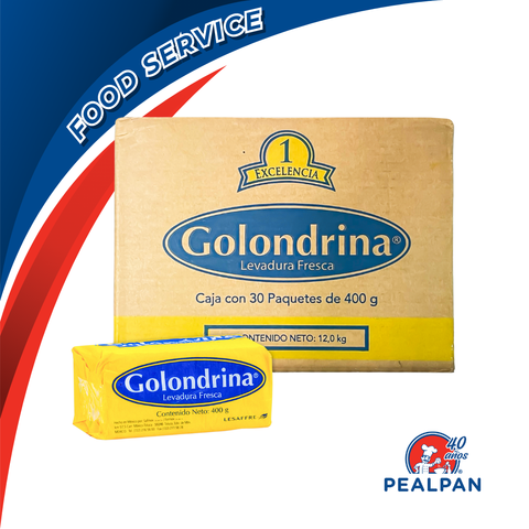 Levadura Prensada Fresca Golondrina® - 400gr / 12kg