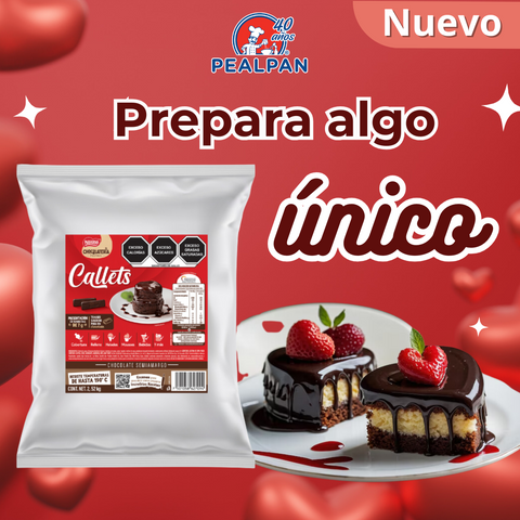 Nestlé® Chocolate para Repostería Callets® Semiamargo