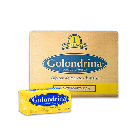 Levadura Prensada Fresca Golondrina® - 400gr / 12kg