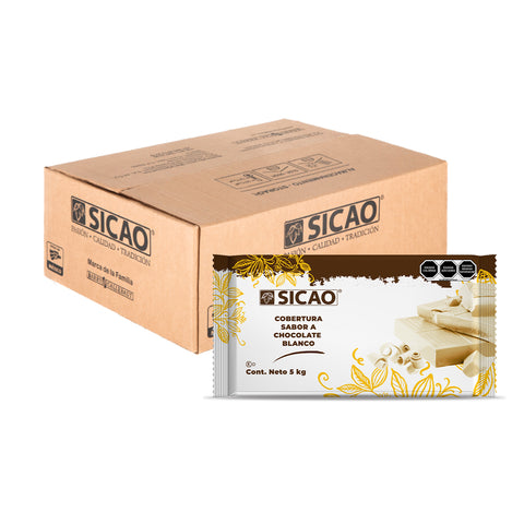 Sicao® Marqueta Sabor Chocolate Blanco - 5kg / 15kg