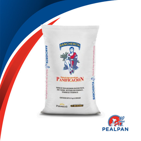 Harina Rancherita para Panificación 25 kg