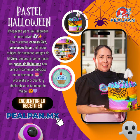 Pastel de Halloween 🎃 por El Cielo Repostería