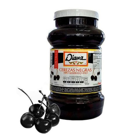 Cereza Negra sin Tallo Diana – 3.4 kg