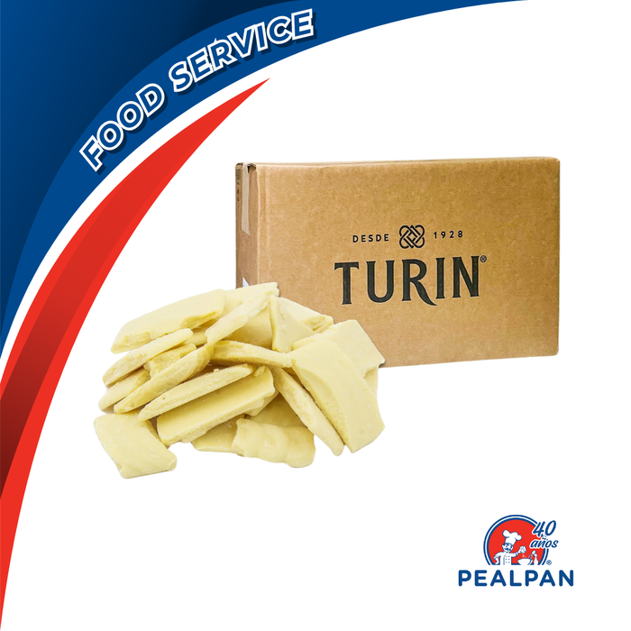 Turín® Confitier Chocolate Blanco Tradicional - 1kg / 16kg