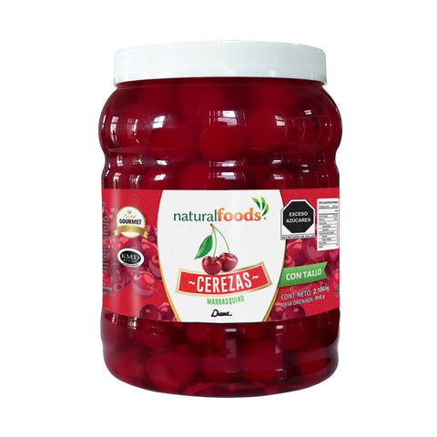 Cereza Roja con Tallo Diana – 2.1 kg