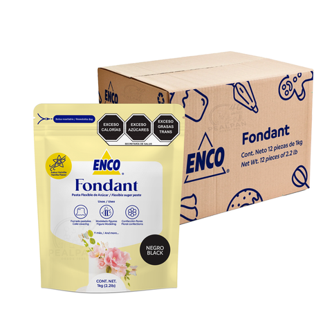 FONDANT NEGRO ENCO 1KG