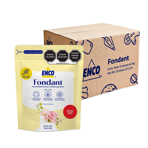 FONDANT ROJO ENCO